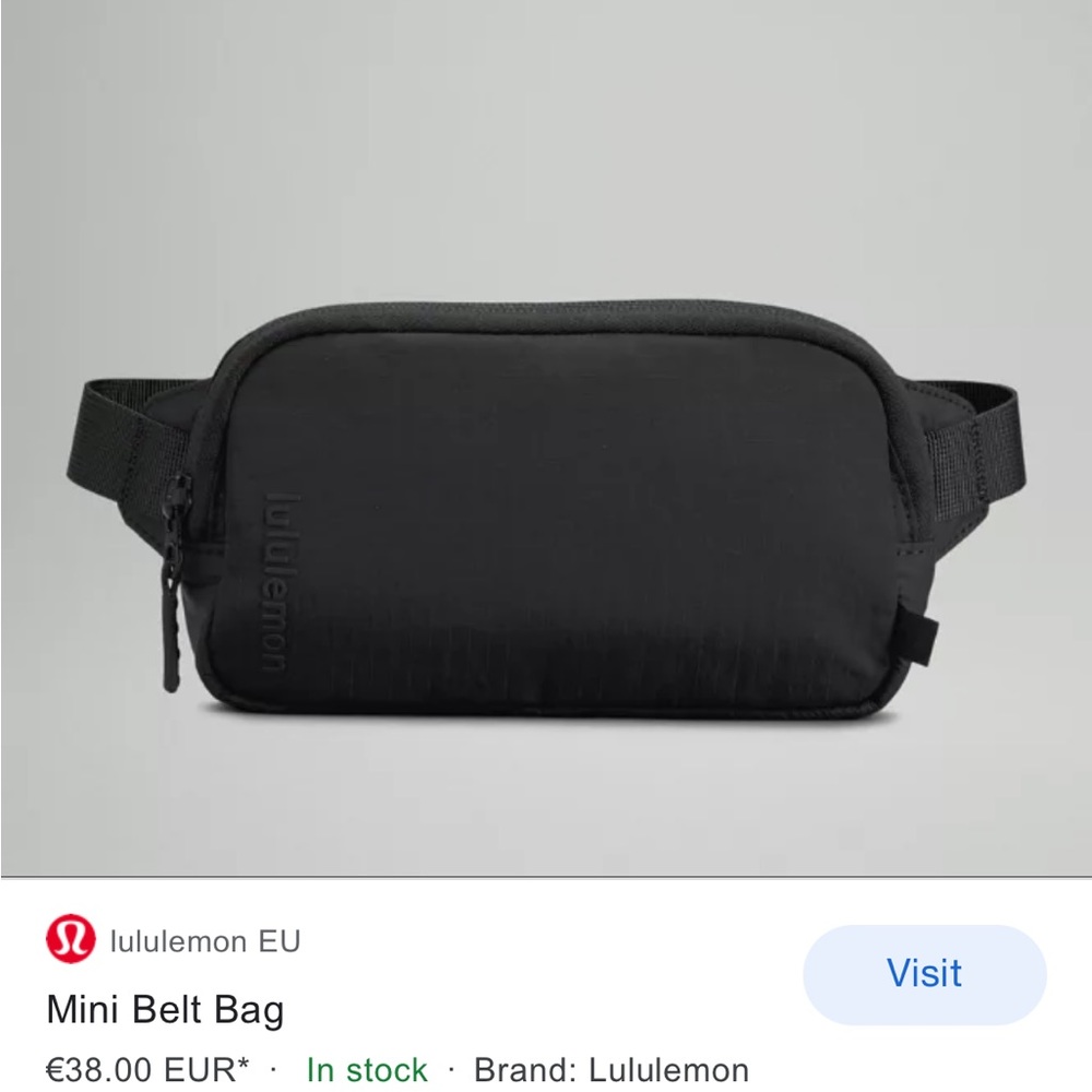 Lululemon belt bag